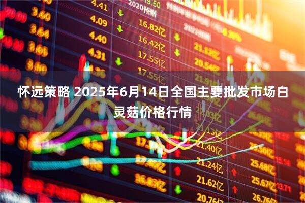 怀远策略 2025年6月14日全国主要批发市场白灵菇价格行情